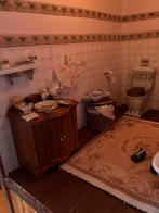 Complete badkamer incl accessoires, Verzamelen, Poppenhuizen en Toebehoren, Ophalen of Verzenden, Zo goed als nieuw, Poppenhuis