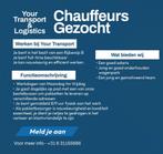 Chauffeurs Gezocht!, Vacatures, Vacatures | Logistiek, Inkoop en Transport, 33 - 40 uur, Overige niveaus, Vast contract