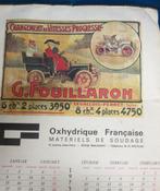 Old-timers kalender  antiek, Verzamelen, Foto's en Prenten, Ophalen, 1940 tot 1960, Gebruikt