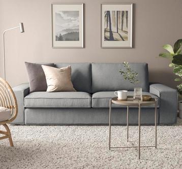 IKEA KIVIK 3-zitsbank - Tibbleby grijs - Zo goed als nieuw - afbeelding 5