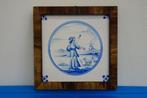 3 oudhollandse tegeltjes delfsblauw of makkum 15 euro !!, Antiek en Kunst, Antiek | Wandborden en Tegels, Ophalen