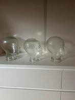 Glazen etalagehoofden, Ophalen of Verzenden, Zo goed als nieuw