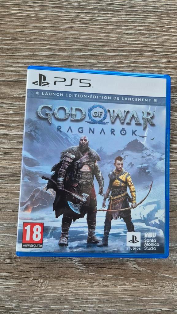 God of War Ragnarök PS5 - Launch Edition, Spelcomputers en Games, Games | Sony PlayStation 5, Gebruikt, Verzenden