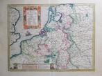 Antieke landkaart 17 provinciën Gerard Mercator, Boeken, Nederland, Voor 1800, Gerard Mercator, Zo goed als nieuw