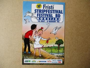 adv10365 suske en wiske stripfestival kaart beschikbaar voor biedingen