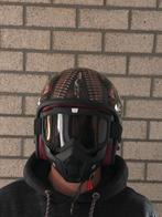 Airbrush VIETNAM theme pothelm +  facemask, NIEUW in de doos, Fietsen en Brommers, Brommerhelmen, Rietstraat 2E, Nieuw, Ophalen of Verzenden