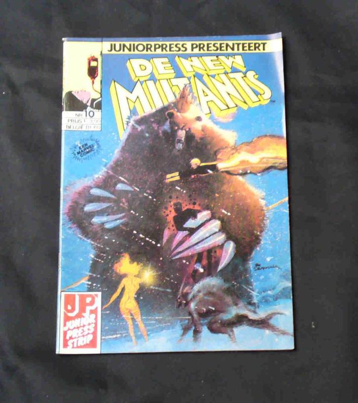 Jaren 80, Marvel Comics; The New Mutants No 10, Boeken, Strips | Comics, Zo goed als nieuw, Eén comic, Amerika, Ophalen