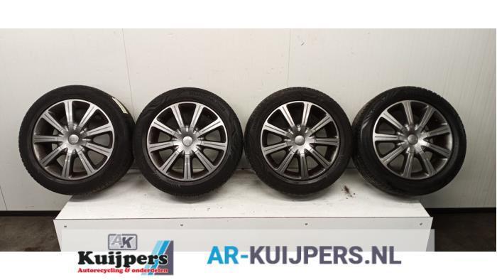 Sportvelgenset + banden van een Ford S-Max, Auto-onderdelen, Banden en Velgen, Personenwagen, Gebruikt