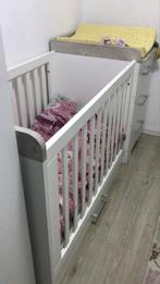 2 Babybedjes, Kinderen en Baby's, Kinderkamer | Bedden, Ophalen, Gebruikt, Minder dan 140 cm, Matras