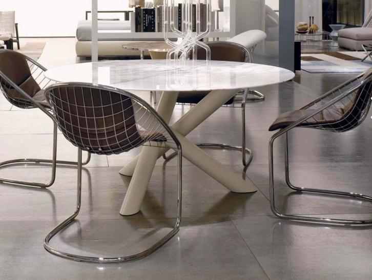 6 Minotti Cortina stoelen Exclusief!, Huis en Inrichting, Stoelen, Nieuw, Vijf, Zes of meer stoelen, Zwart, Ophalen