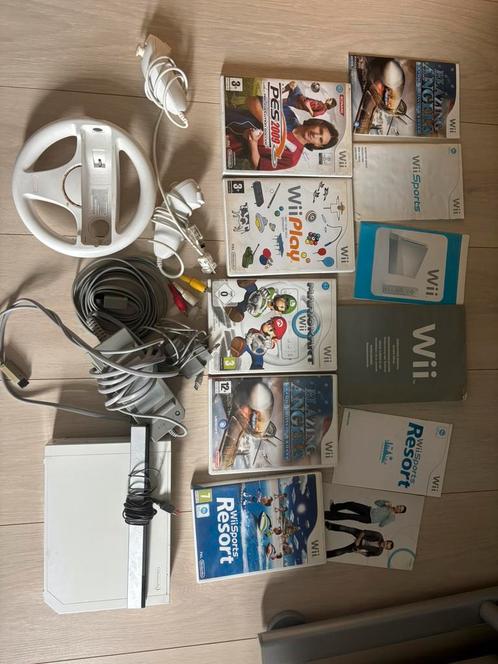Wii console pakket (bijna compleet), Spelcomputers en Games, Spelcomputers | Nintendo Wii, Gebruikt, Ophalen of Verzenden