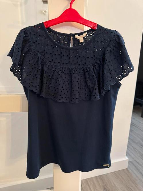 Broderie top Guess, Kleding | Dames, Tops, Nieuw, Maat 36 (S), Blauw, Zonder mouw, Ophalen of Verzenden
