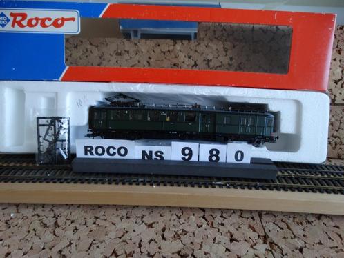 HO: NS adv 980:Roco 43744.1 Motorrijtuig blokkendoos cd 9118, Hobby en Vrije tijd, Modeltreinen | H0, Zo goed als nieuw, Treinset