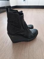 Sleehakken maat 37, Kleding | Dames, Schoenen, Zwart, Lage of Enkellaarzen, Ophalen of Verzenden, Zo goed als nieuw