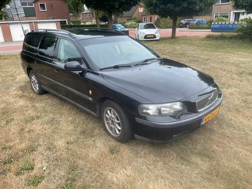 Volvo V70 2.4 140PK 2001 Zwart, Auto's, Volvo, Particulier, V70, Benzine, C, Stationwagon, Handgeschakeld, Geïmporteerd, Zwart