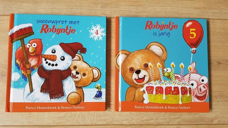 Robijntje. 2 Boekjes. Nummer 4 en 5., Boeken, Kinderboeken | Baby's en Peuters, Zo goed als nieuw, 3 tot 4 jaar, Ophalen of Verzenden