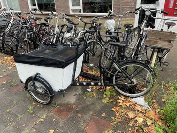 Bakfiets plus free cover and back lock! beschikbaar voor biedingen