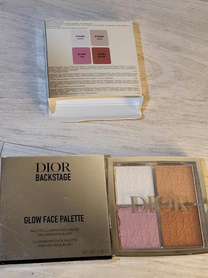 DIOR Backstage Glow Face Palette - NIEUW!, Sieraden, Tassen en Uiterlijk, Uiterlijk | Cosmetica en Make-up, Nieuw, Make-up, Gehele gezicht