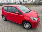 Volkswagen up! 1.0 44KW 3-DRS 2017 Rood nieuwe APK!Face lift, Auto's, Voorwielaandrijving, Euro 5, Stof, Up!