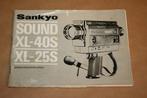 Originele Handleiding Sankyo Sound XL-40S XL-25S, -, -, Ophalen of Verzenden, -