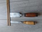 2 beitels, Antiek en Kunst, Antiek | Gereedschap en Instrumenten, Ophalen of Verzenden
