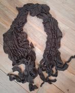 Cashmere grijze dames shawl, Verzenden, Zo goed als nieuw, Maat 46/48 (XL) of groter, Sjaal