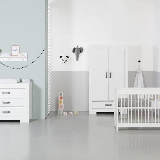 Kidsmill Brent Set - Wit (Commode), Kinderen en Baby's, Kinderkamer | Commodes en Kasten, Gebruikt, Commode, 90 tot 105 cm, 75 tot 100 cm