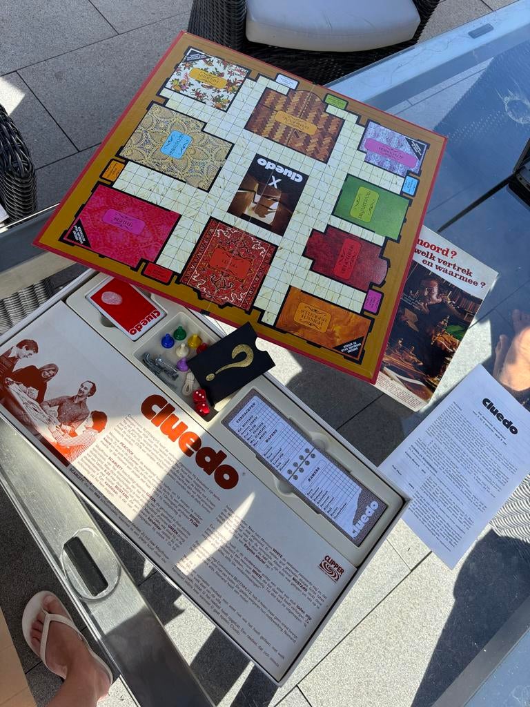 Cluedo Bordspel - Wie heeft het gedaan?, Drie of vier spelers, Ophalen of Verzenden, Gebruikt