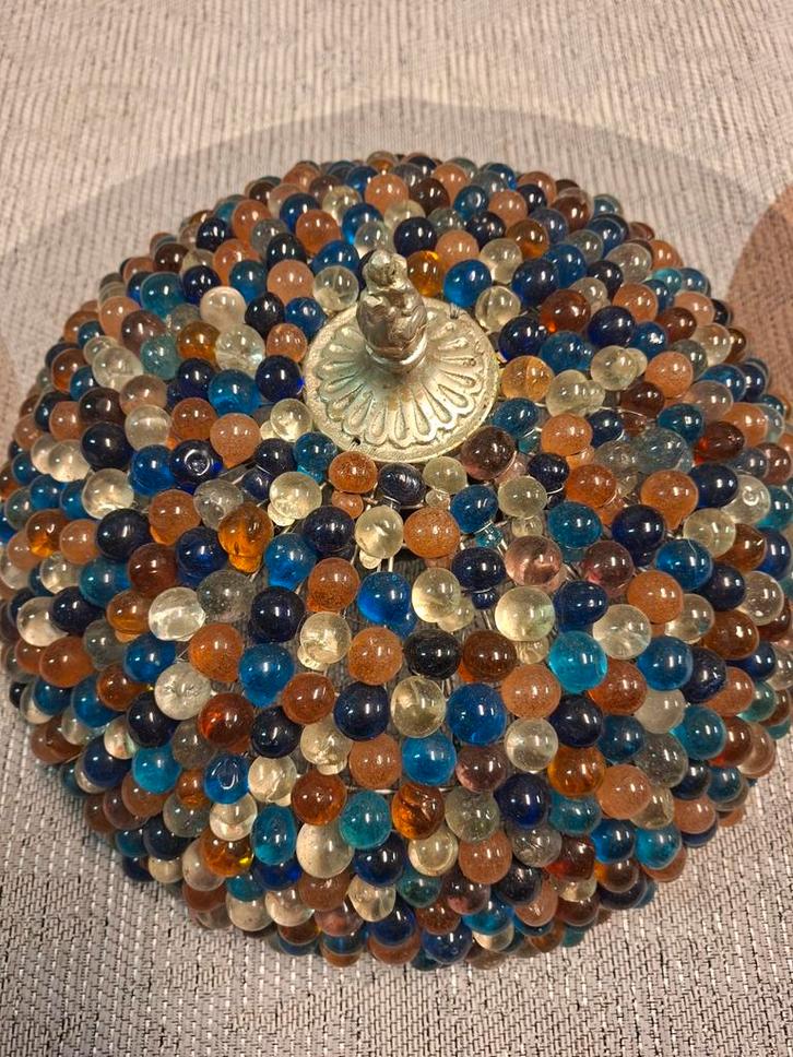 Murano Plafondlamp Multi Kleur, Huis en Inrichting, Lampen | Plafondlampen, Gebruikt, Ophalen of Verzenden