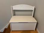 Stevig wit kinderbankje met opbergruimte, Ophalen, Zo goed als nieuw, Overige typen