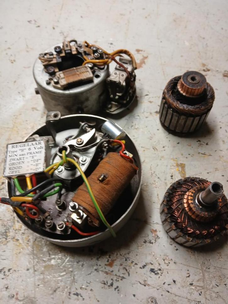 Testen dynamo's bmw r24 t/m bmw r69, Motoren, Onderdelen | Oldtimers, Ophalen of Verzenden