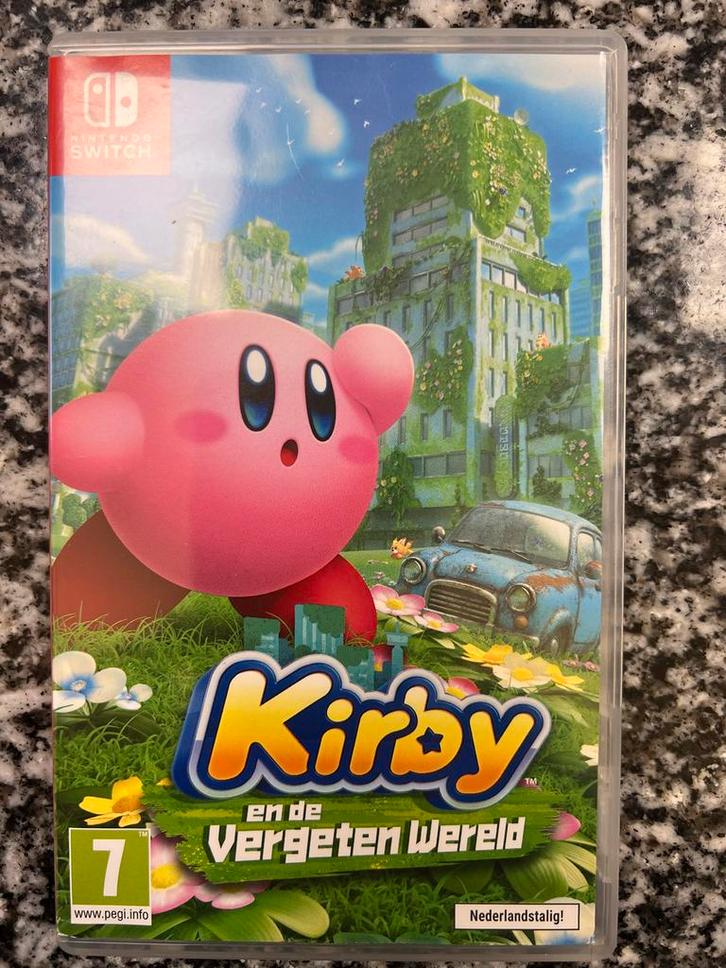 Kirby en de Vergeten Wereld - Nintendo Switch, Spelcomputers en Games, Games | Nintendo Switch, Nieuw, Platform, 1 speler, Vanaf 7 jaar