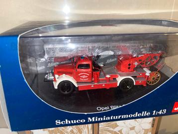Schuco 1/43 Opel Blitz Brandweer - Nieuw in Doos beschikbaar voor biedingen