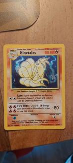 ninetales holo base set pokemon kaart, Hobby en Vrije tijd, Verzamelkaartspellen | Pokémon, Ophalen of Verzenden, Zo goed als nieuw