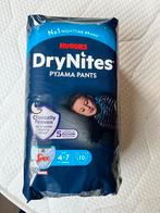 Huggies DryNites, jongen, 4-7 jaar, 9x10 stuks, Ophalen of Verzenden, Nieuw