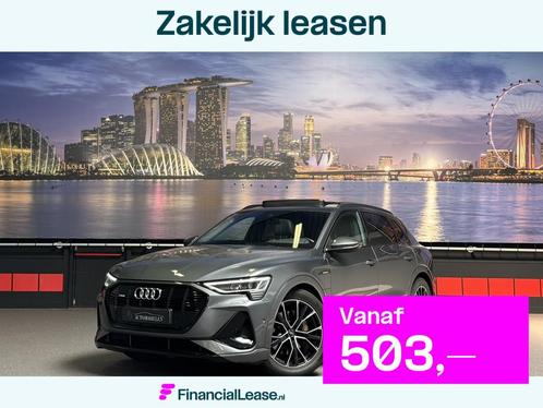 Audi e-tron e-tron 50 quattro 3x S-Line 71 kWh Luchtvering|P, Auto's, Audi, Bedrijf, Lease, Financial lease, e-tron, ABS, Achteruitrijcamera