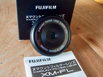 Fujifilm XM-FL bodycap filter lens, black in box