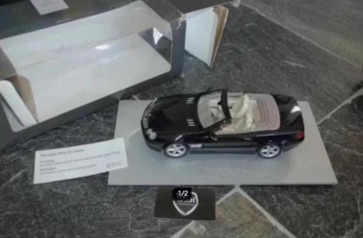 1:18 MERCEDES SL R230 IAA special EDITION in box WRH, Hobby en Vrije tijd, Modelauto's | 1:18, Zo goed als nieuw, Auto, Overige merken
