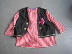 carmavals kleding verkleedkleding piraten shirt, 104 of kleiner, Jongen of Meisje, Gebruikt, Ophalen of Verzenden