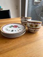 Servies Ontbijtje, Huis en Inrichting, Keuken | Servies, Gebruikt, Ophalen of Verzenden, Bord(en), Overige stijlen