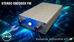STEREO ENCODER FM,  63db kanalen separatie/ schone geluid, Ophalen of Verzenden