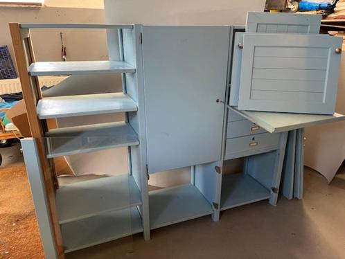 Lundia boekenkast, diverse delen. Prima voor studentenkamer, Huis en Inrichting, Kasten | Stellingkasten, Gebruikt, Ophalen