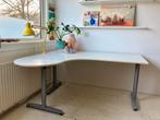 Ikea Galant Hoekbureau wit, Huis en Inrichting, Ophalen, In hoogte verstelbaar, Gebruikt