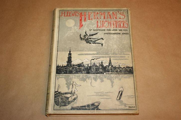 Herman's luchtreis. Nachtelijke avonturen. 1910, Boeken, Kinderboeken | Jeugd | 10 tot 12 jaar, Gelezen, Ophalen of Verzenden