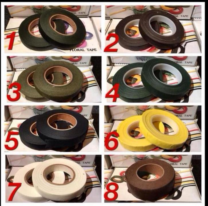 Dit kleuren floral tape , papier tape , oase tape, Hobby en Vrije tijd, Knutselen, Nieuw, Materiaal, Ophalen