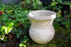 Stenen klei pot - beige, Ophalen of Verzenden, Gebruikt