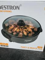 Elektronische Hapjespan van Bestron, Huis en Inrichting, Keuken | Potten en Pannen, Ophalen of Verzenden, Nieuw, Aluminium, Koekenpan of Braadpan