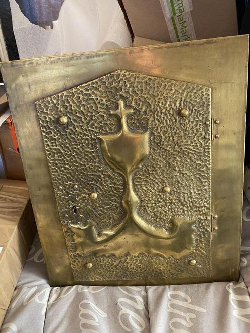 antieke tabernakel front, Antiek en Kunst, Antiek | Religie, Ophalen of Verzenden