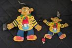 Houten vintage trekpoppetjes Vader en zoon op reis, Kinderen en Baby's, Speelgoed | Houten speelgoed, Ophalen of Verzenden, Zo goed als nieuw