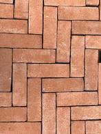 Partij 40 Gebakken dikformaat ongetrommeld, Ophalen of Verzenden, Nieuw, Keramiek, Klinkers